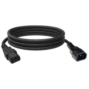 Cordon alimentation C13 femelle vers C14 male 3G1mm2 longueur 1,5m 72046