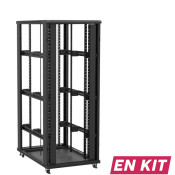 77291 - Structure de baie serveur 19 pouces en kit ligne 800, Capacité : 42U, LxPxH (mm) : 800x1200x2060