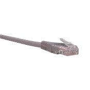 5030 - CORDON ECO RJ45 CAT6 sans blindage UUTP 100OHMS SURMOULE GRIS LG 1M