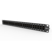 71001 - Panneau de brassage telephone patch panel cat3 Platine Réseaux 50 ports -  Socamont®