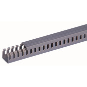 71101 - Rail plastique de gestion de câbles, Dimension (mm) : 50x50,Hauteur : 42U -  Socamont®