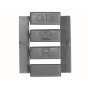 INSERT DE COULEUR GRIS POUR FACE AVANT 71159 - LOT DE 50 -