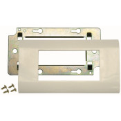 71222 - Ensemble support + plaque pour module 45X90, Nbre de position 45x45mm : 2, Compatible : réf. 71219 et 71225