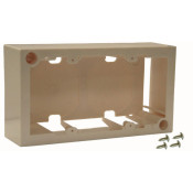 71225 - Cadre pour montage en saillie 45X90, Nbre de position 45x45mm : 2, Compatible : réf. 71225