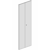 PORTE DOUBLE  AVANT / ARRIERE PLEINE LARGEUR 600 42U POUR LIGNE 800