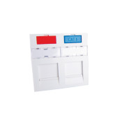 PLASTRON DROIT 2 ENTREES KEYSTONE CL 45X45 AVEC VOLET & INSERTS COUL