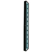 71682 - JARRETIERAGE LATERAL 42U POUR BAIE LIGNE 800 LARGEUR 800 AVEC COUVERCLE PIVOTANT GAUCHE AVEC MARQUAGE -  Socamont®