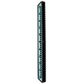 71683 - JARRETIERAGE LATERAL 42U POUR BAIE LIGNE 800 LARGEUR 800 AVEC COUVERCLE PIVOTANT DROIT AVEC MARQUAGE -  Socamont®