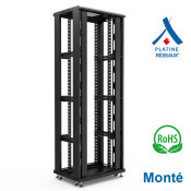 78292 - Structure de baie serveur 19 pouces montée ligne 800, Capacité : 47U, LxPxH (mm) : 600x1200x2283