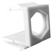 83050 - Adaptateur Keystone pour prise terminale optique - Traversée ST/SIMPLEX ou FC/SIMPLEX Réf. 83050
