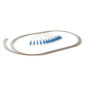 85115 - Pigtails monomode OS1/2 9/125, Connectique : LC, Longueur : 1m, Quantité du pack sous blister : 12