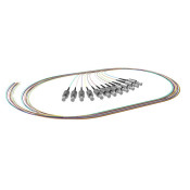 85135 - Pigtails multimode OM3 50/125, Connectique : FC, Longueur : 1m, Quantité du pack sous blister : 12