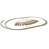 85138 - Pigtails multimode OM4 50/125, Connectique : SC, Longueur : 1m, Quantité du pack sous blister : 12