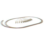 85140 - Pigtails multimode OM4 50/125, Connectique : LC, Longueur : 1m, Quantité du pack sous blister : 12