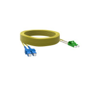 JARRETIERE  OS1/2 9/125 APC DPLEX LCAPC/SC 10M