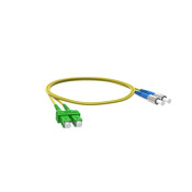 JARRETIERE  OS1/2 9/125 APC DPLEX FC/SCAPC 1M