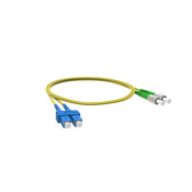 JARRETIERE  OS1/2 9/125 APC DPLEX FCAPC/SC 1M