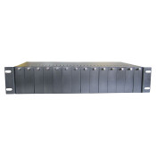 CHASSIS 2U POUR 14 CONVERTISSEURS DE MEDIAS