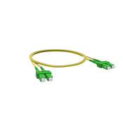 JARRETIERE OS1/2 9/125 APC DPLEX SCAPC/SCAPC 1M