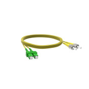 JARRETIERE  OS1/2 9/125 APC DPLEX SCAPC/ST 2M