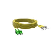 JARRETIERE  OS1/2 9/125 APC DPLEX SCAPC/ST 10M