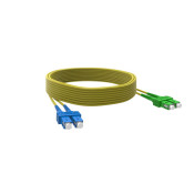 JARRETIERE  OS1/2 9/125 APC DPLEX SC/SCAPC 5M