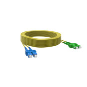 JARRETIERE  OS1/2 9/125 APC DPLEX SC/SCAPC 10M