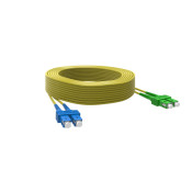JARRETIERE  OS1/2 9/125 APC DPLEX SC/SCAPC 15M