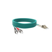 JARRETIERE MULTI OM3 50/125 DPLEX LC/ST 5M