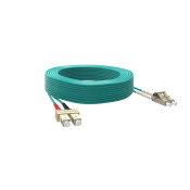 JARRETIERE MULTI OM3 50/125 DPLEX LC/SC 15M