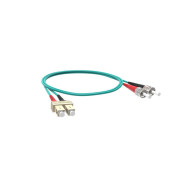 JARRETIERE MULTI OM4 50/125 DPLEX SC/ST 1M
