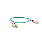 JARRETIERE MULTI OM4 50/125 DPLEX SC/SC 1M