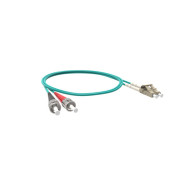 JARRETIERE MULTI OM4 50/125 DPLEX LC/ST 1M