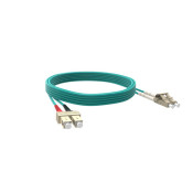 JARRETIERE MULTI OM4 50/125 DPLEX LC/SC 3M
