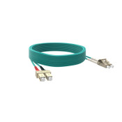 JARRETIERE MULTI OM4 50/125 DPLEX LC/SC 5M