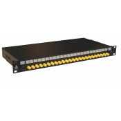 TIROIR OPTIQUE 19'' 24 ST SIMP LEX MODE JAUNE / KIT MANAG EMENT