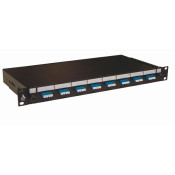 TIROIR OPTIQUE 19'' 8 LC QUAD MODE BLEU/ KIT MANAGEMENT