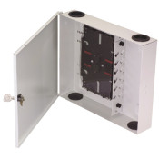 BOITIER FTTX PBO 24 PORTS POUR TRAV DE CLOISON SC SIMPLEX/LC DUPLEX