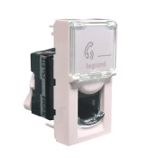 9033 - Prise RJ45 catégorie5e FTP Mosaic 1 module - blanc - Legrand 076552 -  Legrand