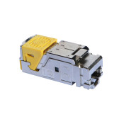20008 - LOT 6 CONNECTEURS RJ45 CAT6A STP PANNEAU DROIT/INCLINE LEGRAND 033775 -  Legrand